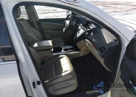 2017 Acura Mdx Advance Package из США, поврежденный, VIN 5FRYD4H86HB020368